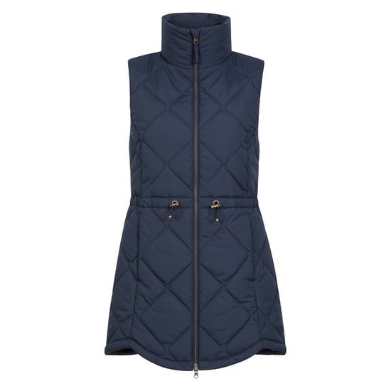 Mountain Warehouse Dames/Dames Rye Gewatteerd Lang Gilet (Marine) - Image 1