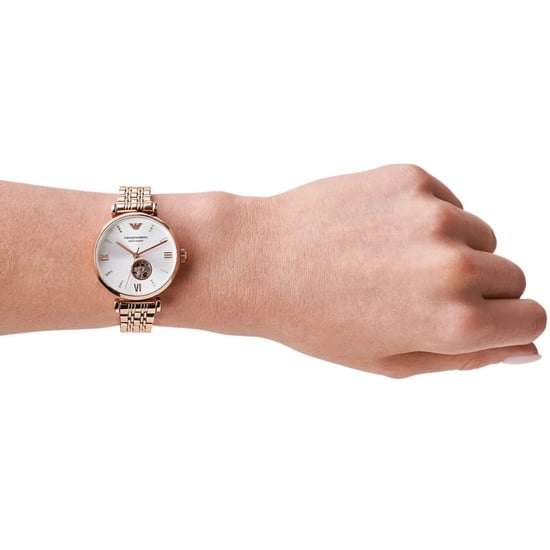 Emporio Armani AR60023 Gianni T-Bar Automatic Ladies Watch