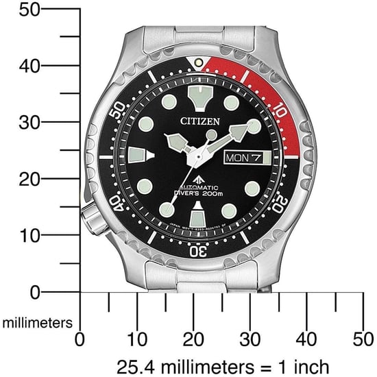 Citizen Promaster Marine herenhorloge Zilverkleurig NY0085-86EE - Image 4