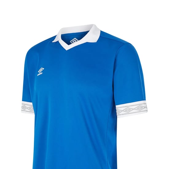 Umbro Childrens/Kids Tempest Short-Sleeved Jersey (Royal Blue/White)
