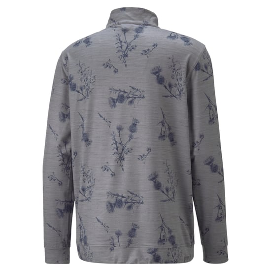 PUMA Mens CLOUDSPUN Lowlands Quarter-Zip Golf Sweatshirt - Image 6