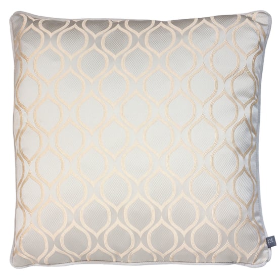 Solitaire Embroidered Feather Filled Cushion