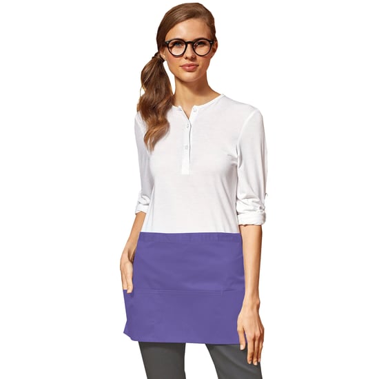 Premier Ladies/Womens Colours 3 Pocket Apron (Purple)