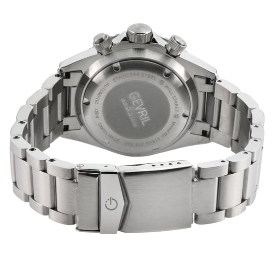 Gevril Wall Street Chrono 4154A Swiss Automatic Sellita SW500 Watch