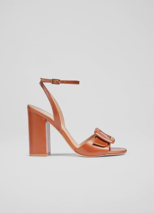 LK Bennett Florance Formal Sandals, Tan