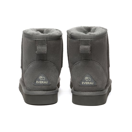 EVER AU Australia Women Ostrich Leather Short Boots