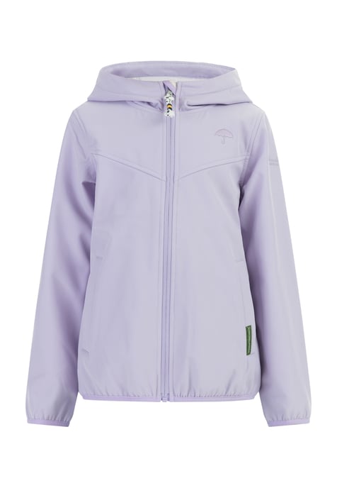 Schmuddelwedda softshell blouson Meisje Licht lavendel-280 - Image 1