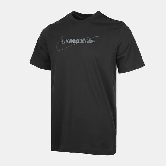 Nike Sportswear Men's Air Max Short Sleeve T Shirt, Black