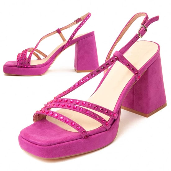 MonteVita Klacksandalo Festsand2 i Fuchsia - Image 1