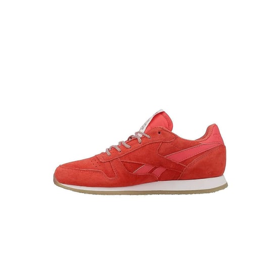 Reebok Classic Creoe Sail Away Lace-Up Red Suede Leather Womens Trainers BD3016