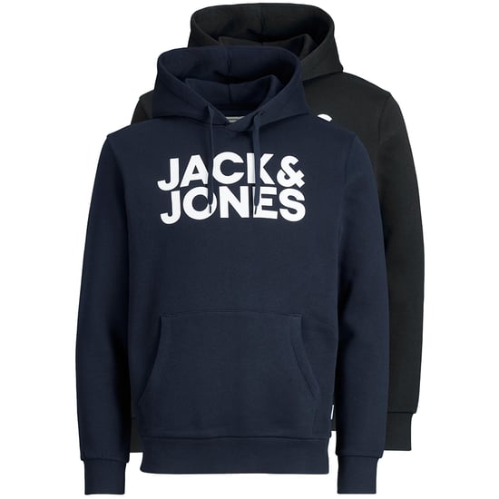 JACK&JONES Logo Multi-pack sweatshirts met pullover voor heren, regular fit, 2 stuks - Image 1