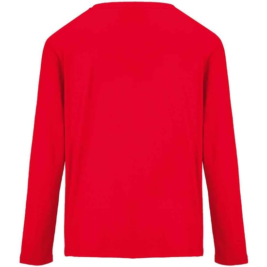 SOLS Womens/Ladies Monarch Long-Sleeved T-Shirt (Red) - Image 2