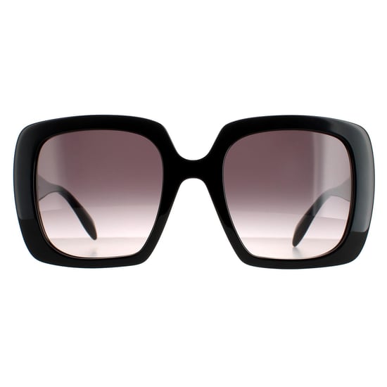 Alexander McQueen Square Womens Black Grey Gradient AM0378S