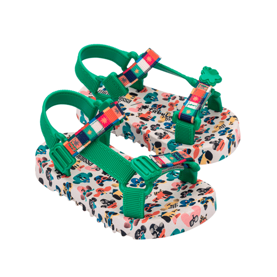 Playtime x Fabula Green/Beige Sandals - Image 4