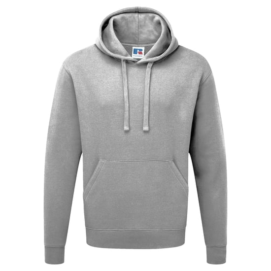 Russell Mens Authentic Hooded Sweatshirt / Hoodie (Ljus Oxford) - Image 1