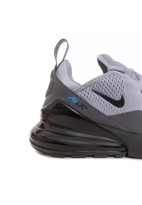 Nike Air Max 270 Trainers, Wolf Grey / Black Iron - Image 6