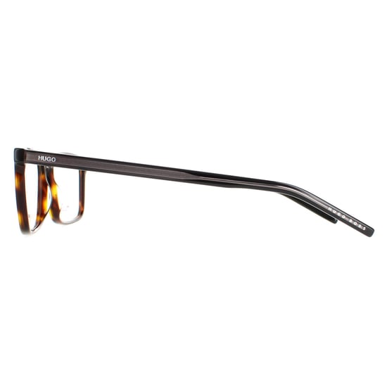 Hugo by Hugo Boss Square Mens Havana Grey Glasses