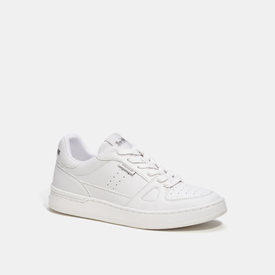 Clip Leather Court Low Top