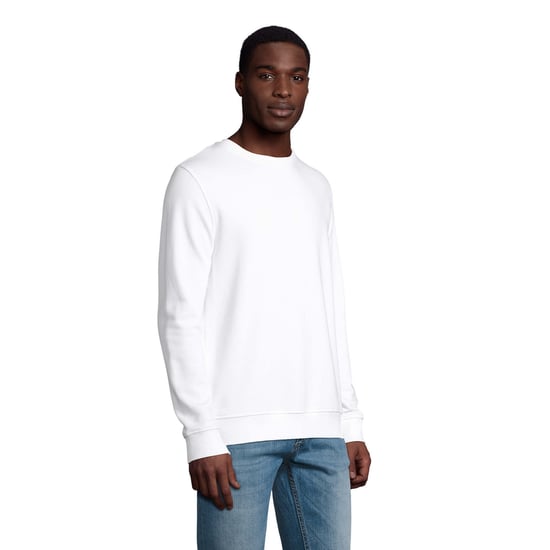 SOLS Unisex Volwassen Comet Biologisch Sweatshirt (Wit) - Image 5