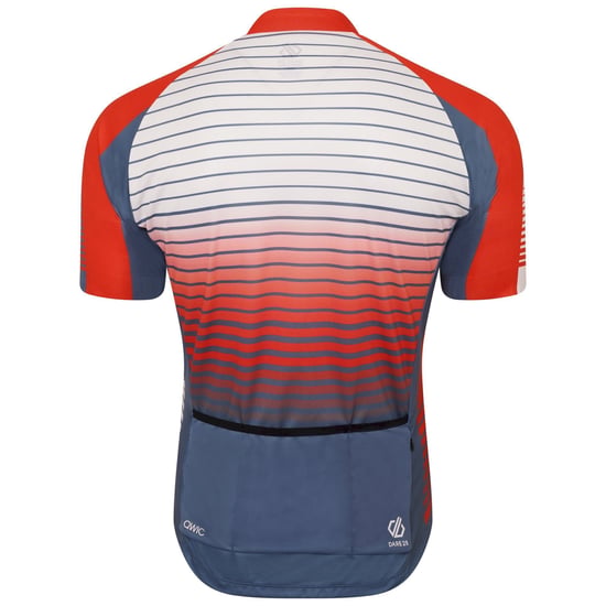 Dare 2B Mens Virtuous Underlined AEP Short-Sleeved Cycling Jersey (Stellar Blue)