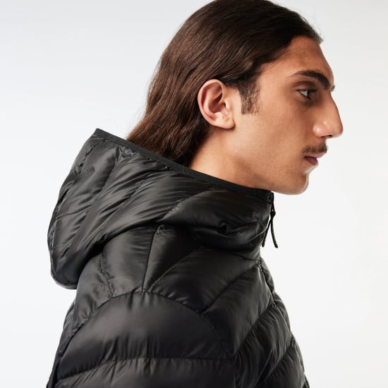 Lacoste Mens Hooded Puffer Jacket - Image 2
