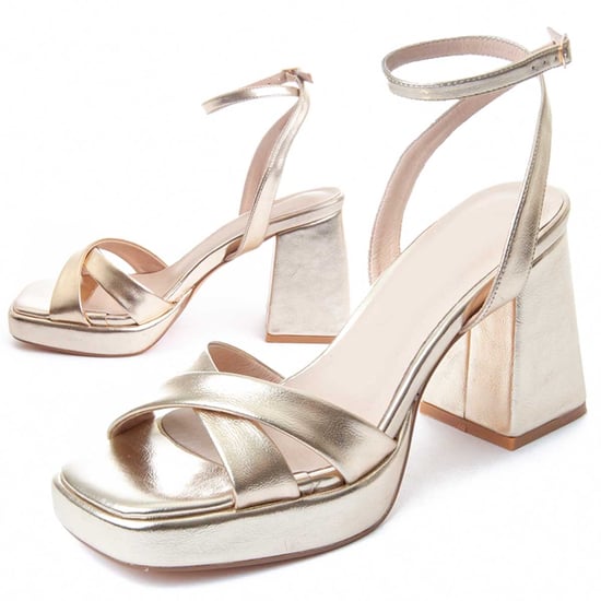 Montevita Heel Sandal Festsand4 In Gold - Image 1