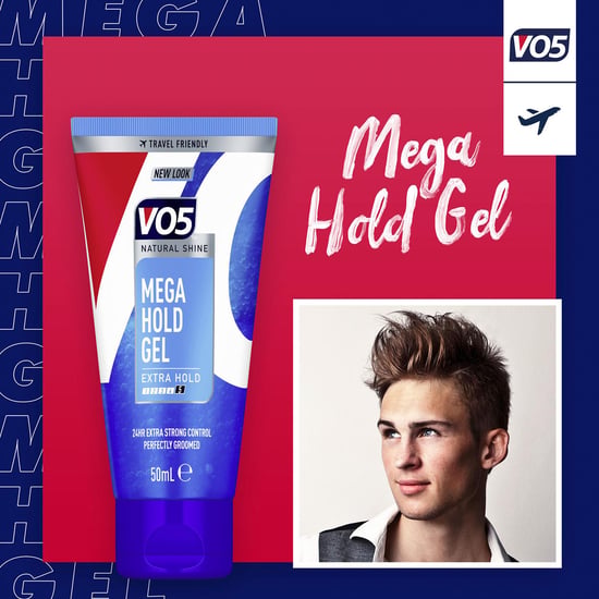 VO5 Mega Hold 24hr Extra Control Travel-Friendly Styling Gel 50ml Pack of 6