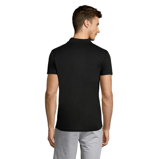 SOLS Heren Performer Sport Poloshirt (Zwart) - Image 2
