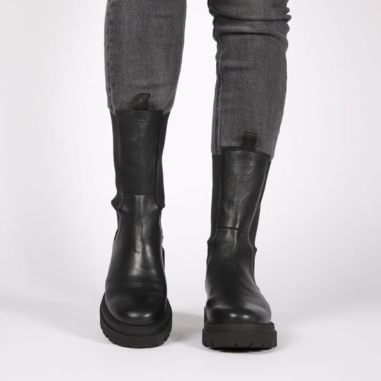 Smilla High - Black - Chelsea boots