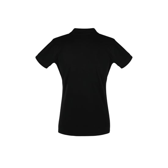 SOLS Dames/dames Perfect Pique Poloshirt met korte mouwen (Zwart) - Image 2