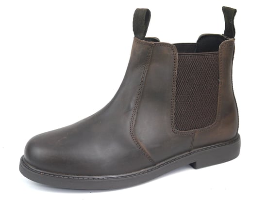 Frank James Chester Leather Brown Junior Chelsea Boots