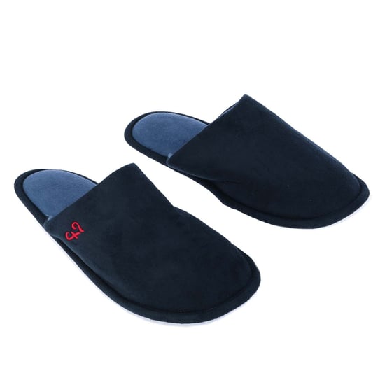 Men's Farah Hydraulic Slippers in Navy Marl - Image 2