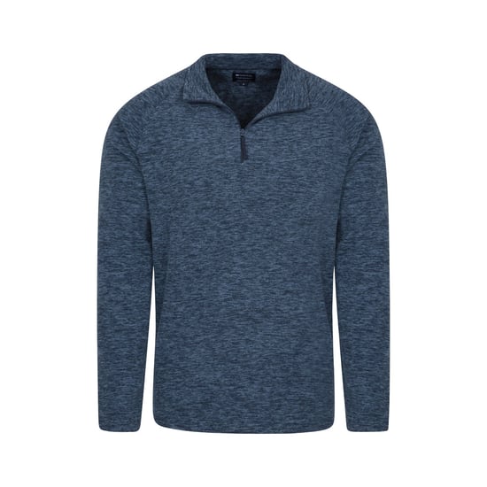 Mountain Warehouse Mens Snowdon II Fleece Top (Marin) - Image 2