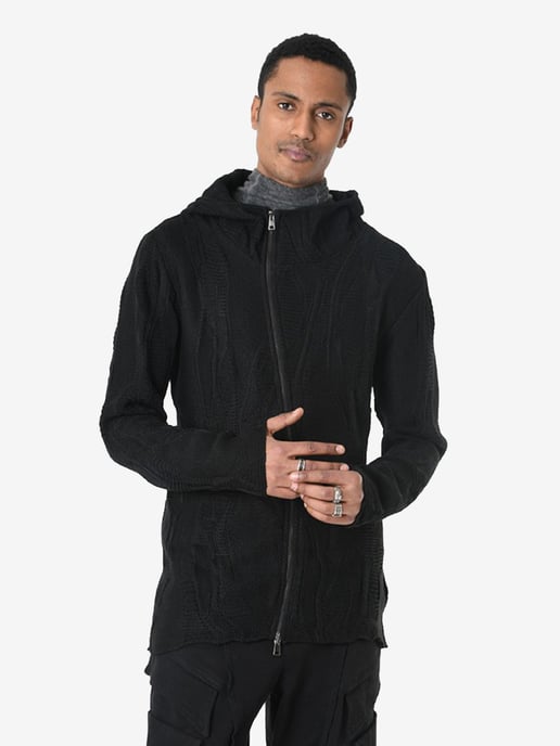 La Haine Inside Us Pullover Full Zip Men's Black - Image 3
