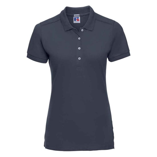 Russell Dames/Dames Piqué Stretch Poloshirt (Franse marine) - Image 1