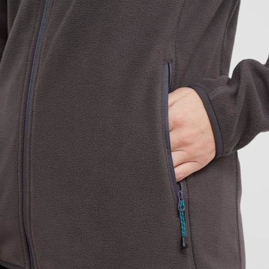 OEX Women's Ardmore Full Zip Fleece with Chest Pocket, Warm & Lightweight Mid-layer