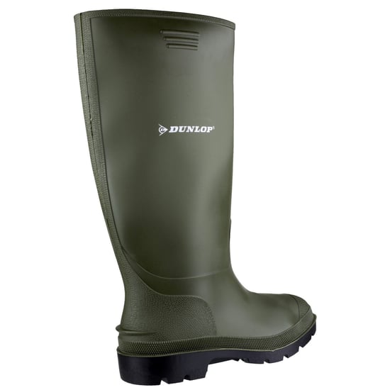 Dunlop Price Master Green Wellington Waterproof Wellie Boots