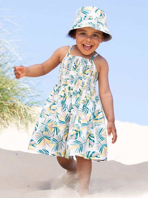 Kite Clothing Rainforest Shirred Sun Dress