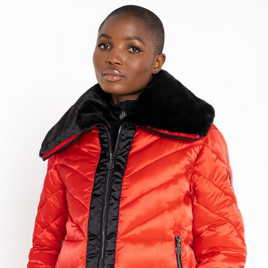 Dare 2B Womens/Ladies Julien Macdonald Suppression Contrast Panel Padded Jacket (Volcanic Red) - Image 4