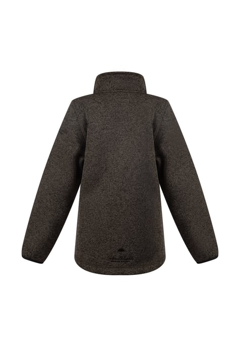 Schmuddelwedda Gebreide fleece jas meisjes (kinderen) grijs melange - Image 4