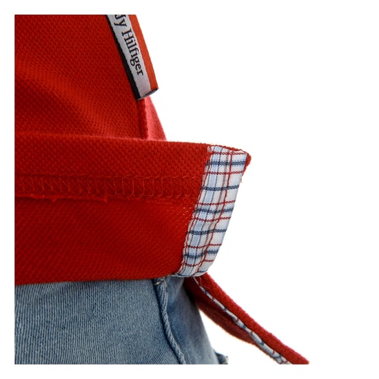 Andrew Charles Womens Polo Short Sleeves Red NIA
