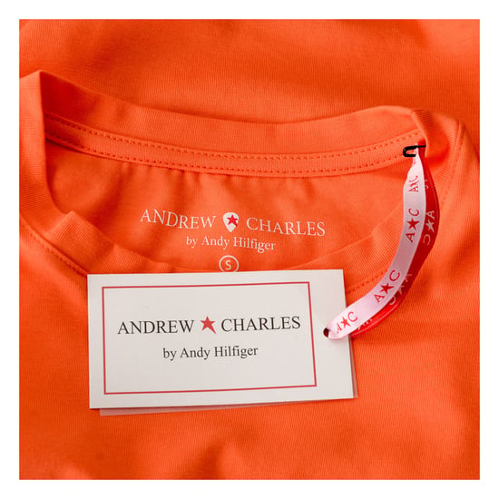 Andrew Charles Womens T-Shirt Short Sleeves Round Neck Orange TARANA