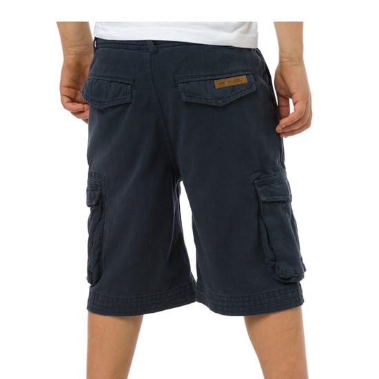 Animal Boys Antony Printed Brand Cargo Shorts CL5SG646 Navy