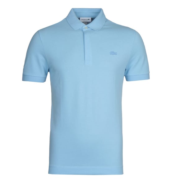 Lacoste Paris Sky Blue Polo Shirt - Image 1