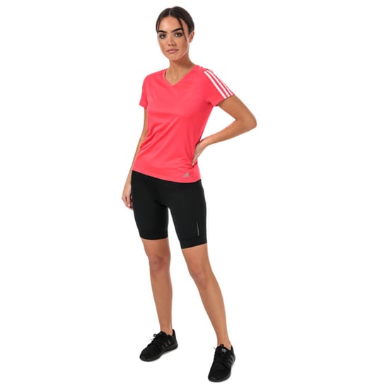 Women's adidas Cycling Shorts Black 4-6in Black - Image 3
