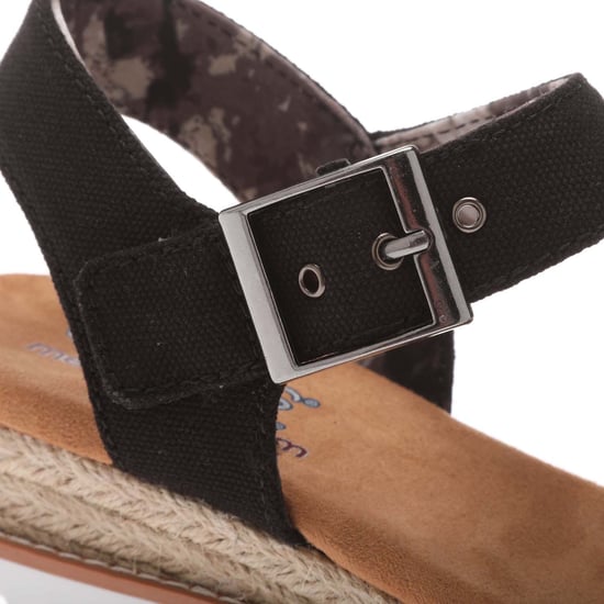 Women's Skechers BOBS Desert Kiss Adobe Princess Sandals in Black