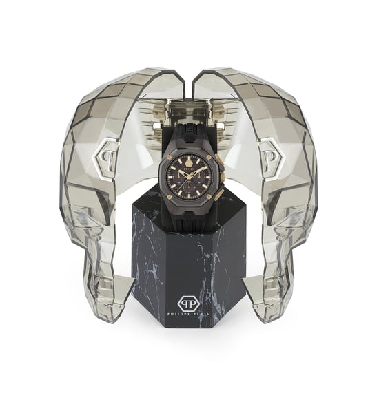 Philipp Plein Octagon Men's Black Watch PWTBA0323 - Image 4