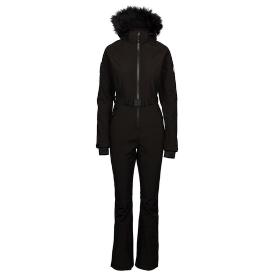 Womens/Ladies Valene DLX Ski Suit (Black) - Image 1