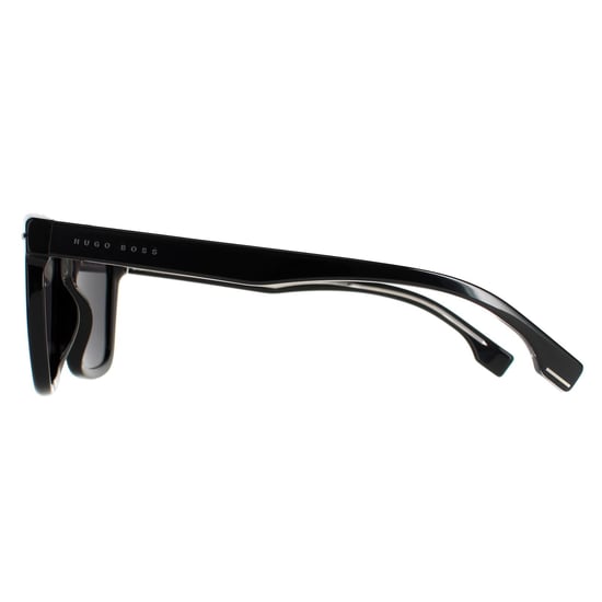 Hugo Boss Square Mens Black Ruthenium Grey Blue BOSS 1317/S