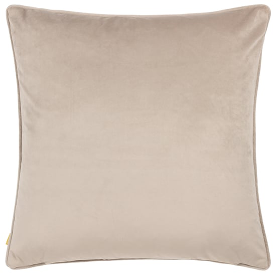 furn. Nook Velvet Piped Polyester Filled Cushion - Image 2